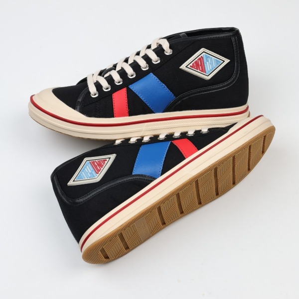 Botteg@ Venet@ Elliott Black Sporty Sneaker High