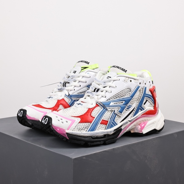 Balenciag* Runner Sneaker  'White Multi-Color'