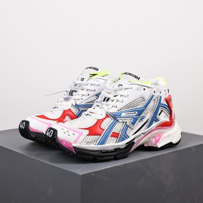 Balenciag* Runner Sneaker  'White Multi-Color'