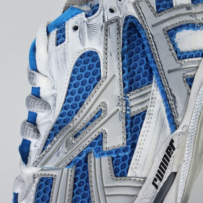 Balenciag* Runner Sneaker Blue Grey