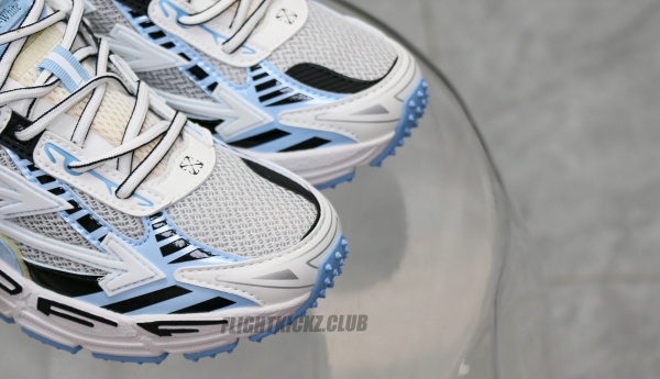 OFF-WHITE Be Right Back White Light Blue