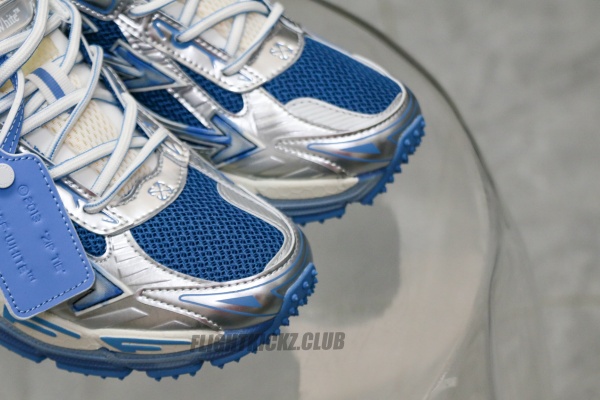 OFF-WHITE Be Right Back Silver Blue