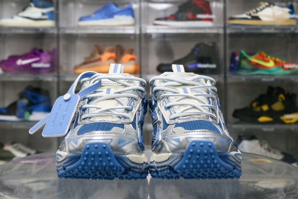 OFF-WHITE Be Right Back Silver Blue