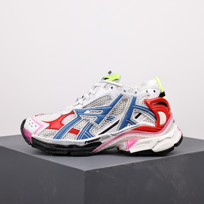 Balenciag* Runner Sneaker  'White Multi-Color'