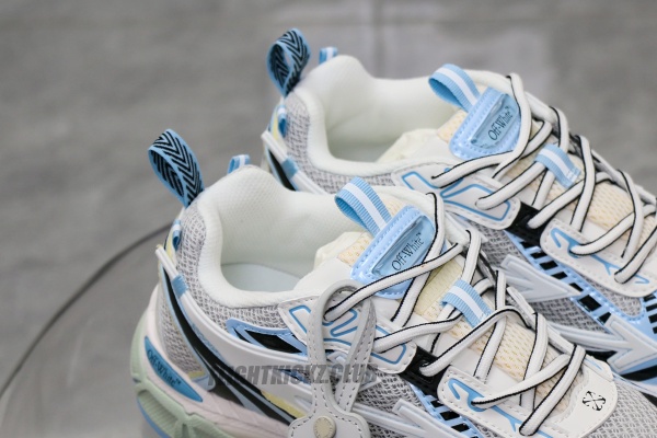OFF-WHITE Be Right Back White Light Blue