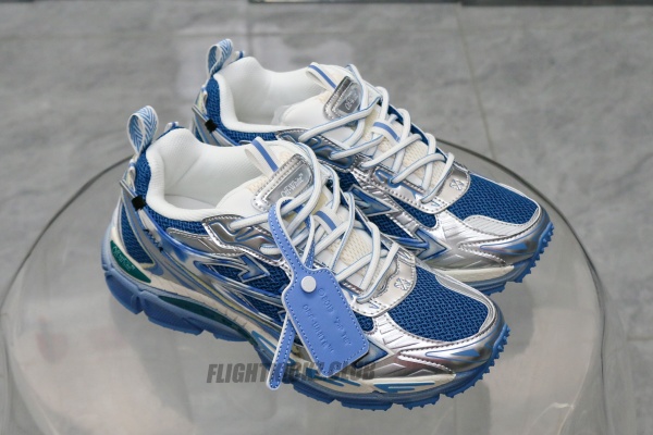 OFF-WHITE Be Right Back Silver Blue