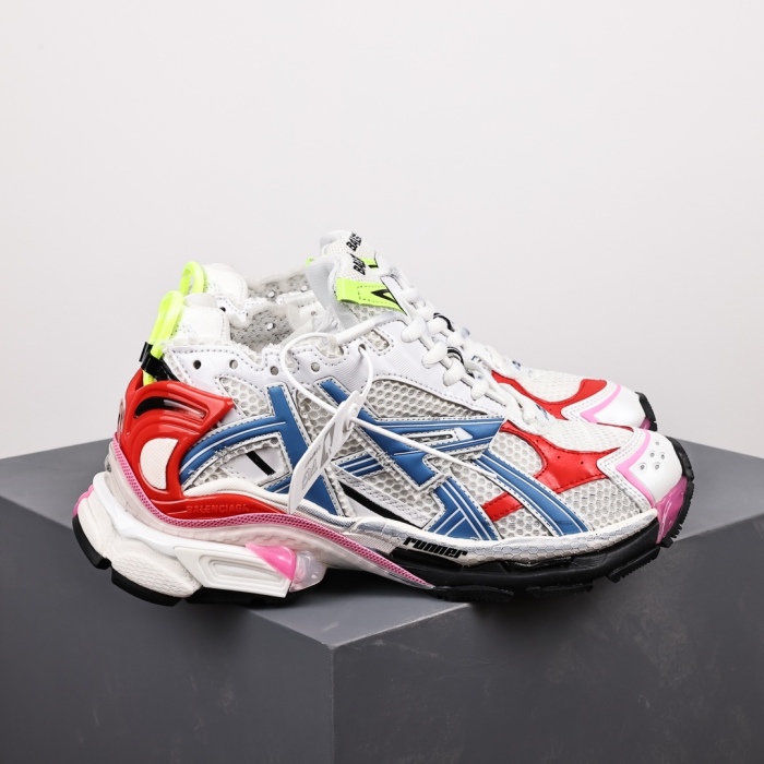 Balenciag* Runner Sneaker  'White Multi-Color'