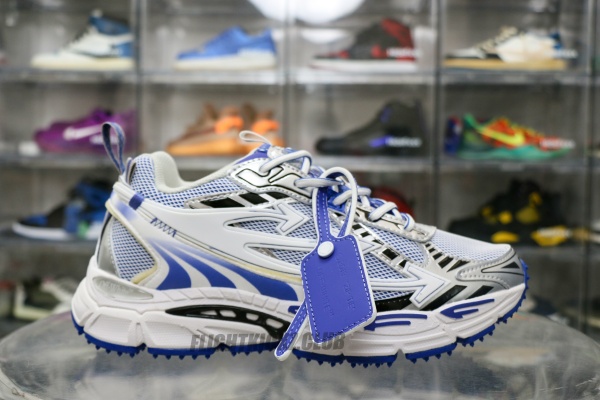 OFF-WHITE Be Right Back White Blue