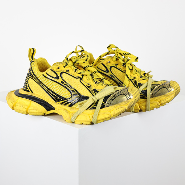 Balenciag* 3XL Ski Sneaker  'Worn-Out - Yellow Black'