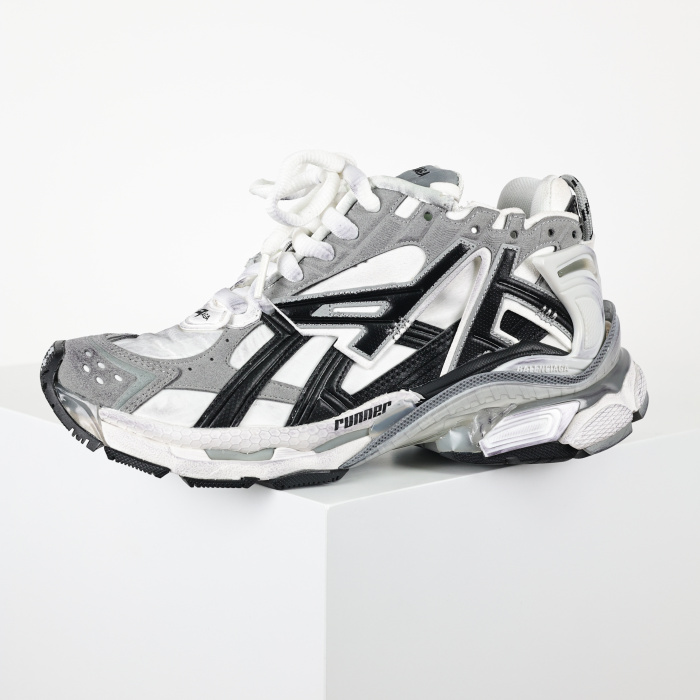 Balenciag* Runner Sneaker 'Grey White Black'