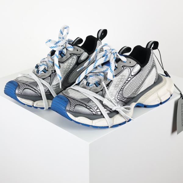 Balenciag* 3XL Ski Sneaker  'Worn-Out - Grey Blue'