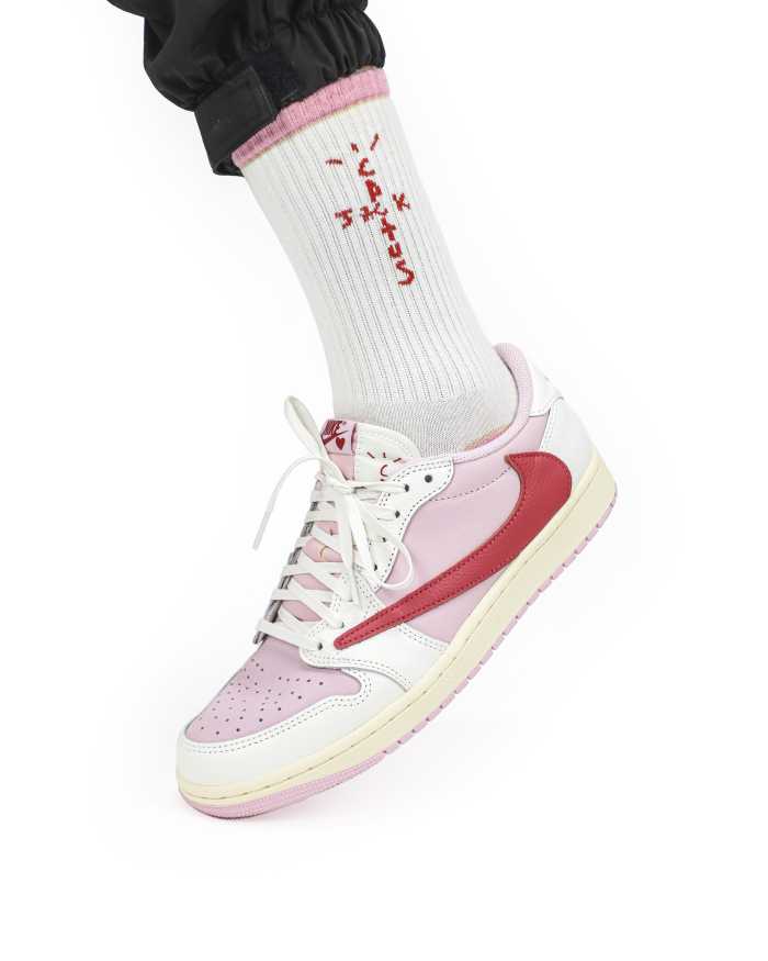 Travis Scott x Air Jordan 1 Low OG Shy Pink Pack Tropical Pink 2026 (A1)