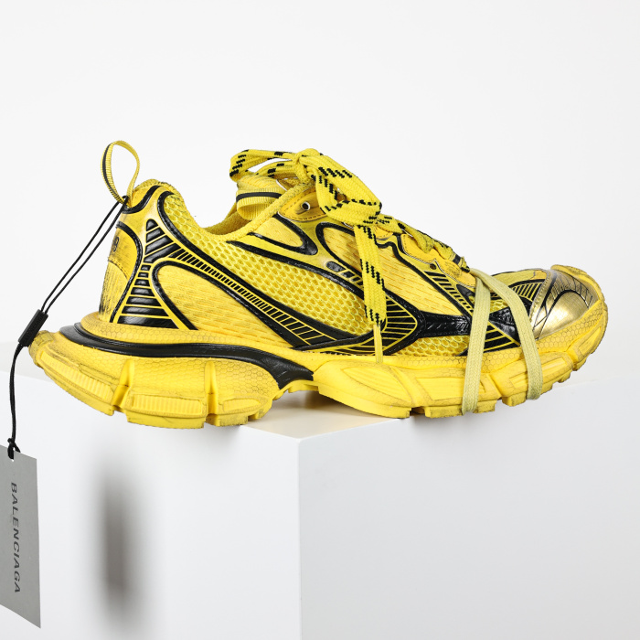 Balenciag* 3XL Ski Sneaker  'Worn-Out - Yellow Black'