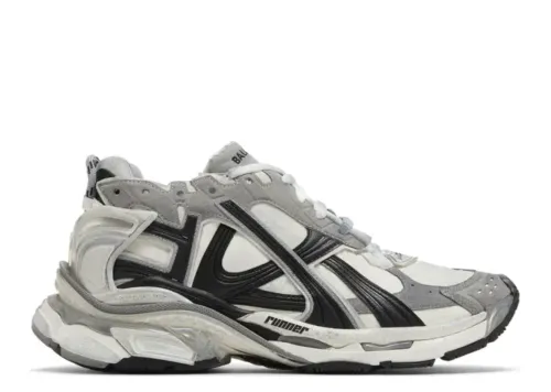 Balenciag* Runner Sneaker 'Worn-Out - Grey White Black'