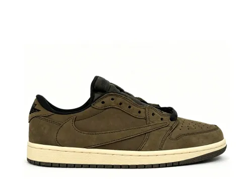 Travis Scott x Jordan 1 Low Velvet Brown Concept