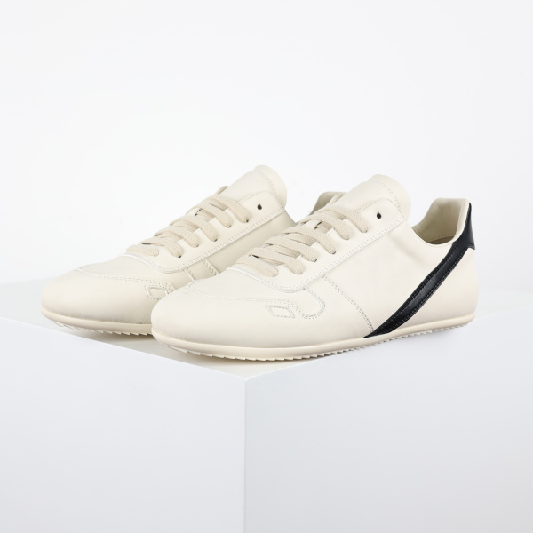 R!ck Owens Concordians Minimal Sneaker Milk Black
