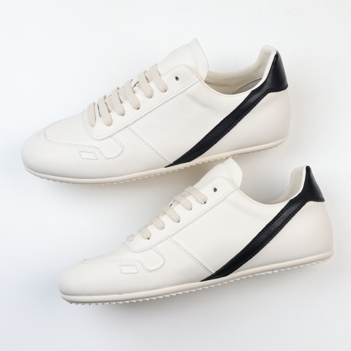 R!ck Owens Concordians Minimal Sneaker Milk Black