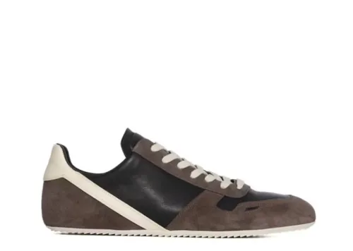 R!ck Owens Concordians Minimal Sneaker 'Dark Dust Black'