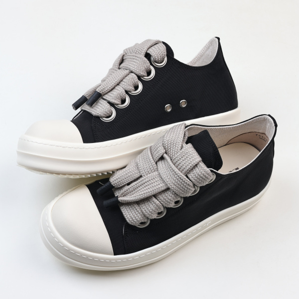 R!ck Owens Concordians DRKSHDW Jumbo Lace Low 'Black Milk'