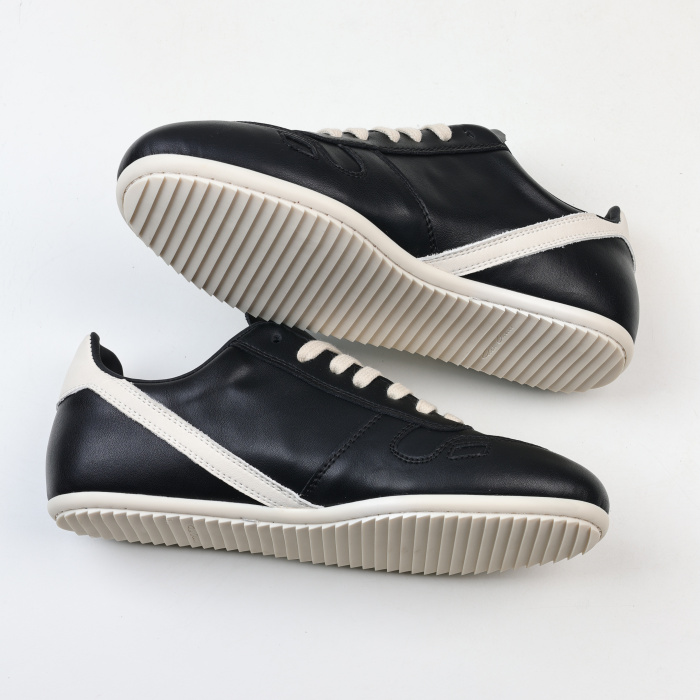 R!ck Owens Concordians Minimal Sneaker Black Milk