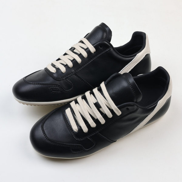 R!ck Owens Concordians Minimal Sneaker Black Milk