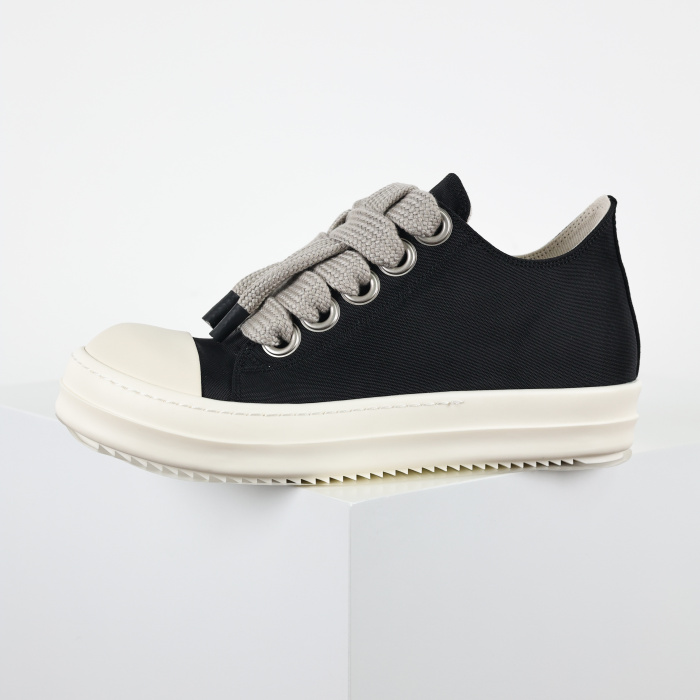 R!ck Owens Concordians DRKSHDW Jumbo Lace Low 'Black Milk'