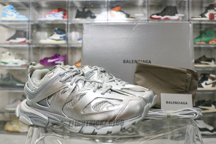 Balenciag* Track Sneaker 'Silver'