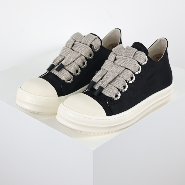 R!ck Owens Concordians DRKSHDW Jumbo Lace Low 'Black Milk'
