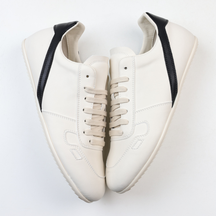 R!ck Owens Concordians Minimal Sneaker Milk Black