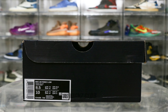 Nike Air Force 1 Low  Patent Leather Topaz Gold Pine