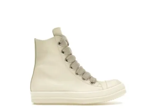 R!ck Owens Porterville Jumbo Laced Sneaker 'Milk'