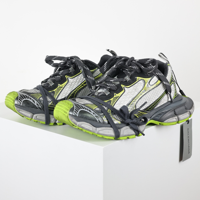 Balenciaga Gray & Green 3XL Sneakers