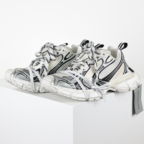 Balenciaga 3XL Panelled Sneakers White