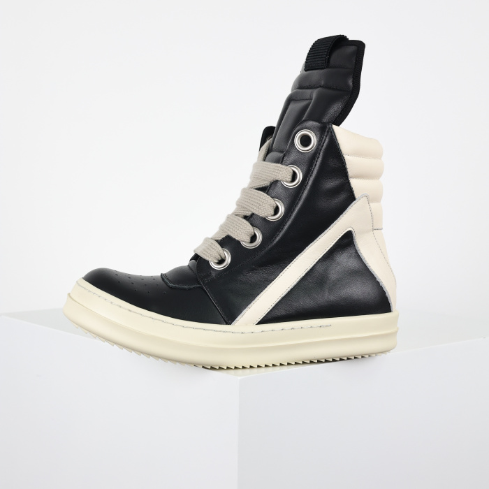 R!ck Owens Geobasket High 'Black Milk'