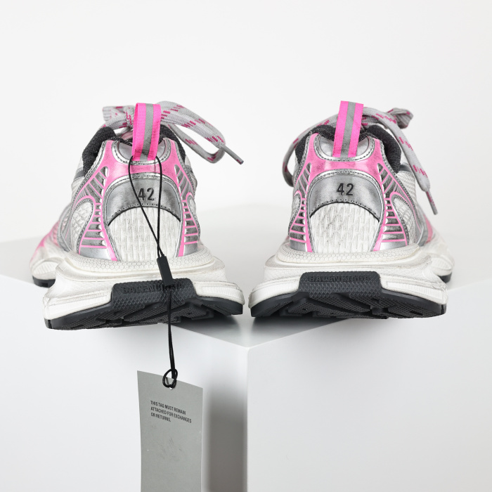 BALENCIAGA 3XL Toe Spray Sneakers PINK