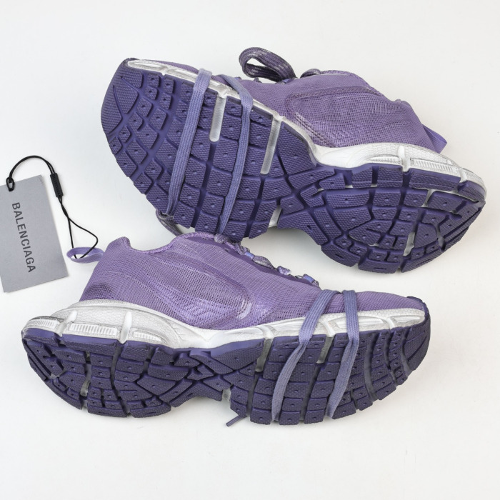 Balenciaga 3XL Sneakers in Purple and White