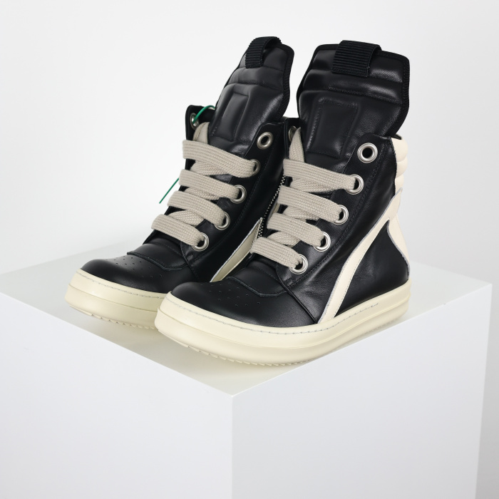 R!ck Owens Geobasket High 'Black Milk'