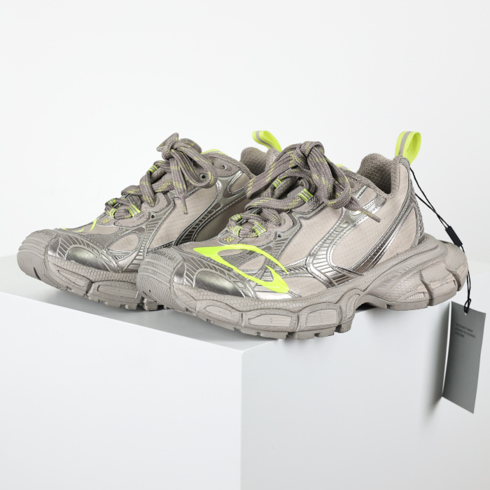 Balenciaga 3XL Ripstop Taupe Fluo Yellow