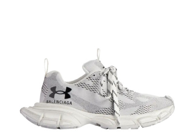 Balenciaga x Under Armour 3XL sneakers in white and black
