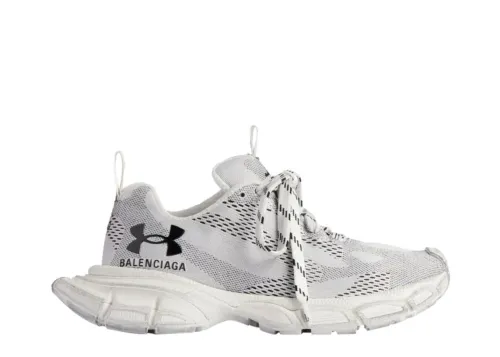 Balenciaga x Under Armour 3XL sneakers in white and black