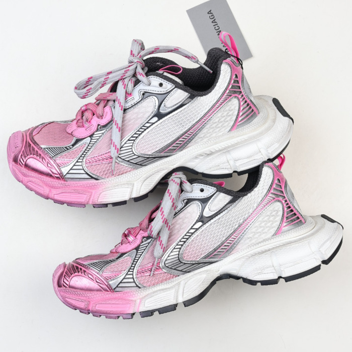 BALENCIAGA 3XL Toe Spray Sneakers PINK