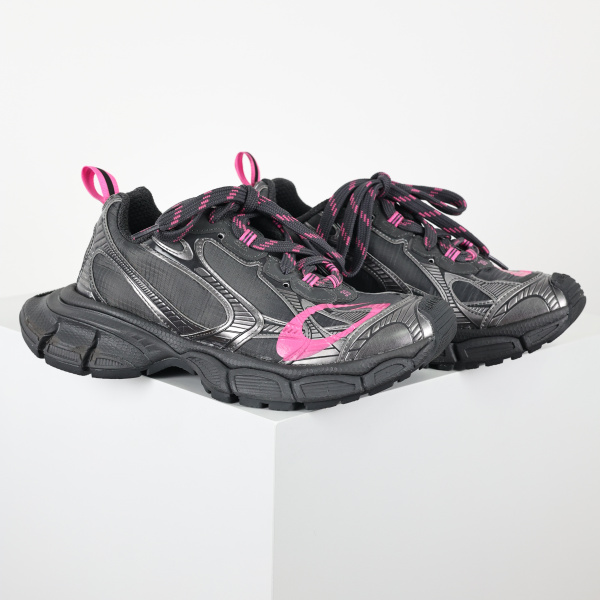 Balenciaga Shiny Embossed Sneakers Grey