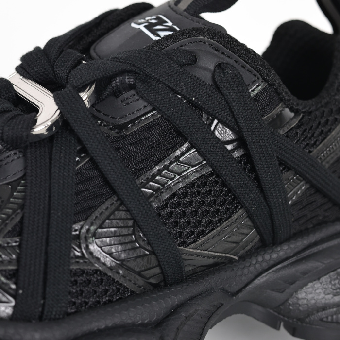 Balenciaga 3XL Extreme Lace sneakers in black mesh