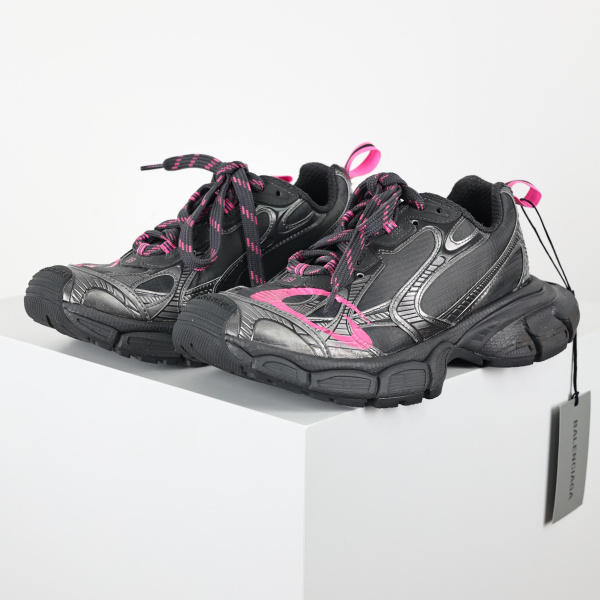 Balenciaga Shiny Embossed Sneakers Grey