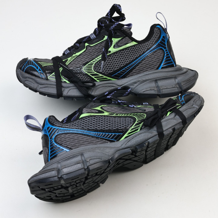 Balenciaga Grey 3XL Sneakers in Mesh