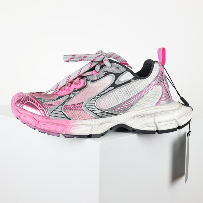 BALENCIAGA 3XL Toe Spray Sneakers PINK