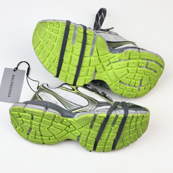 Balenciaga Gray & Green 3XL Sneakers