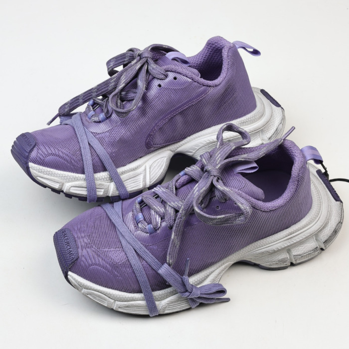 Balenciaga 3XL Sneakers in Purple and White