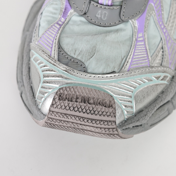 Balenciaga 3XL Aqua Lilac Grey