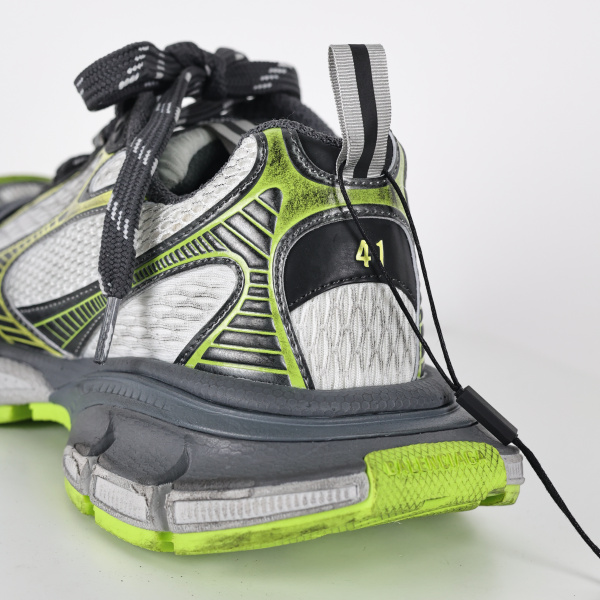 Balenciaga Gray & Green 3XL Sneakers